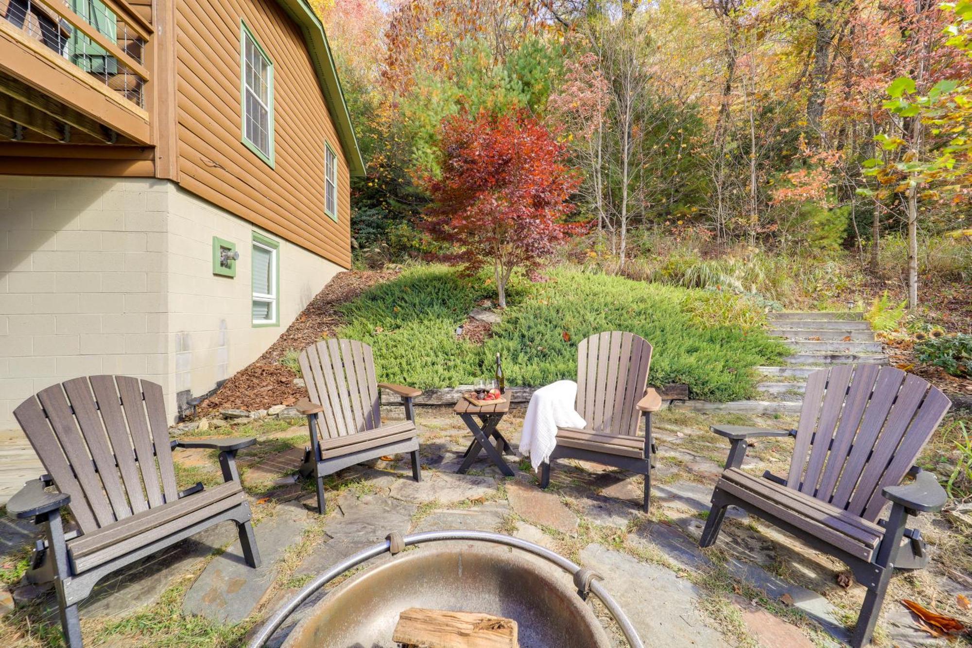 Secluded Lenoir Cabin 4 Mi To Dtwn Blowing Rock Bagian luar foto