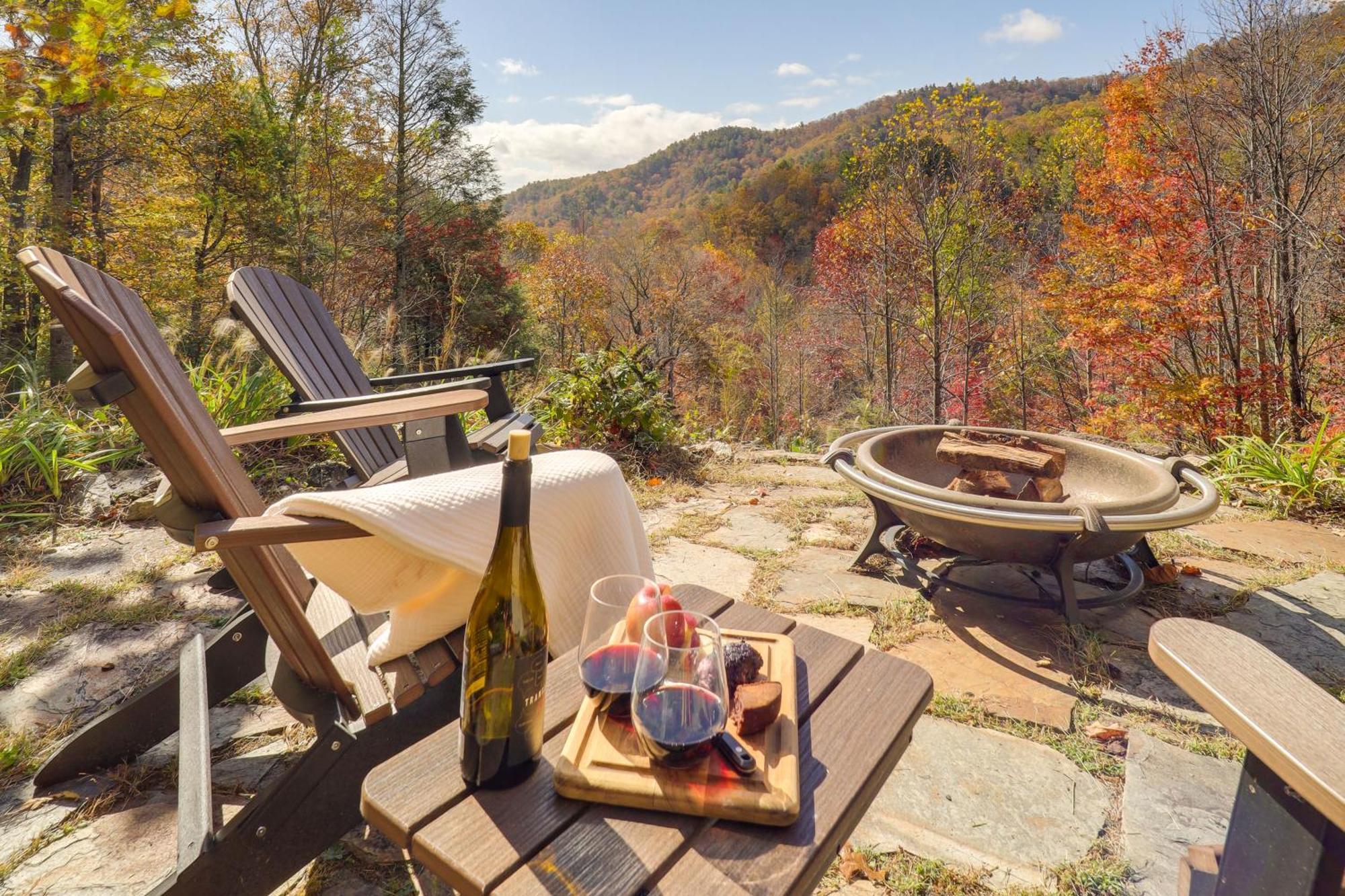 Secluded Lenoir Cabin 4 Mi To Dtwn Blowing Rock Bagian luar foto